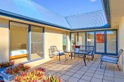 Huge rear patio courtyard